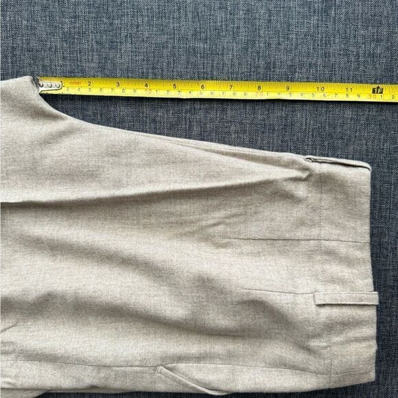 Lafayette 148 Rivington Finite Wool Cashmere Pants Mocha Melange Size 2 - Picture 15 of 16